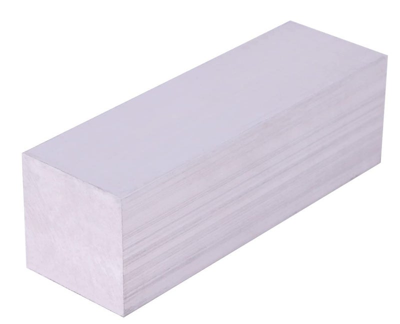 VERNUOS شريط ألومنيوم مسطح مربع 3" (75 مم) × 3" (75 مم) بطول 6" 6061 للاستخدام العام، T6511 مخزون جديد من المطحنة - Image 1